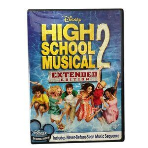 Disney High School Musical 2 Extended Edition DVD 2007 Zac Efron G Rated All-Sta